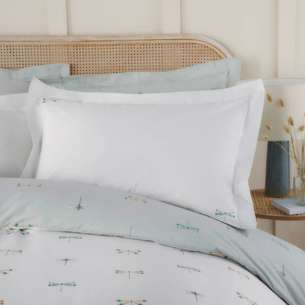 Sophie Allport Dragonfly Pale Duckegg Bedding Close Up Image