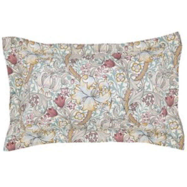 Golden Lily Oxford Pillowcase Image