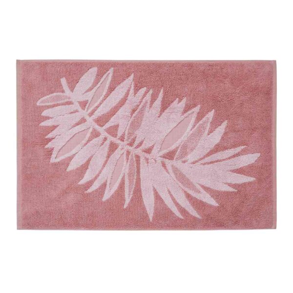 La Palmera Pink Bath Mat Cut Out Image