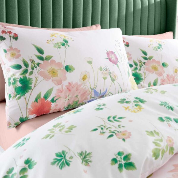 RHS Cottage Meadow Pink Pillowcases