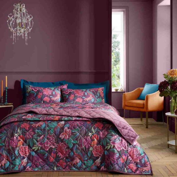 Bridgerton Kate Floral Bedspread Main Image