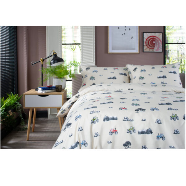 On the land duvet cover set close up image