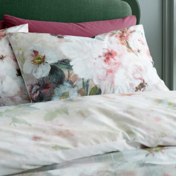 RHS Rose Bloom Pink Pillowcase Image