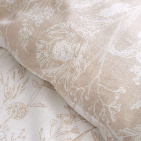 Bianca Brushed Floral Toile Detail Image