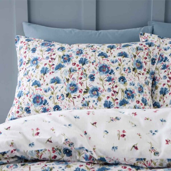 Bianca Brushed Ophelia Floral Pillowcase Image