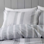 Bianca Brushed Ticking Stripe Pillowcase Image