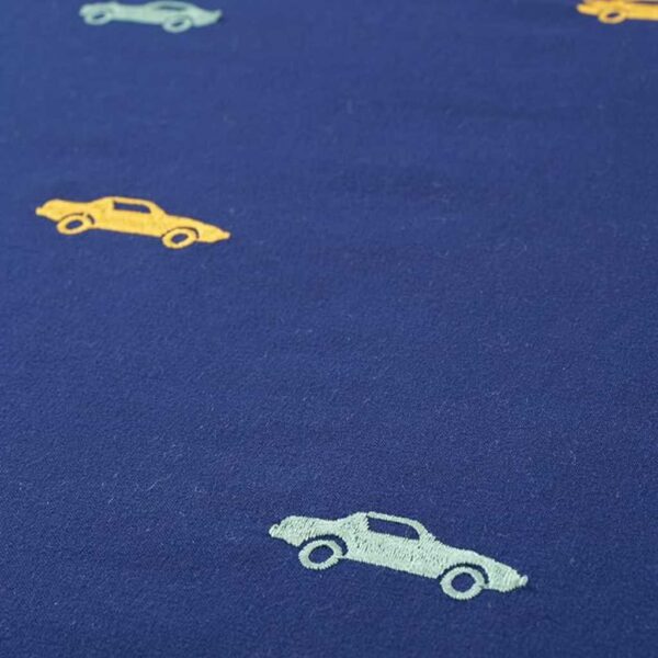 Lansfield Embroidered Cars Detail Image