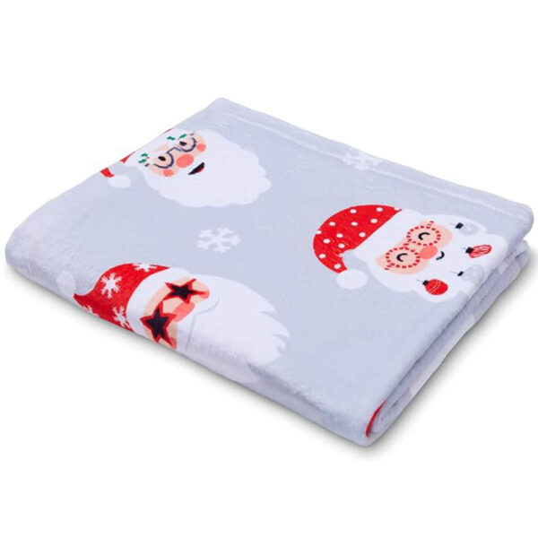 Lansfield Santa Spectacular Fleece Throw Cut Out Image