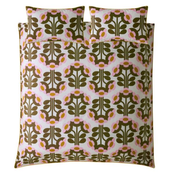 Orla Kiely Buttercup Blossom Bedding Overhead Image