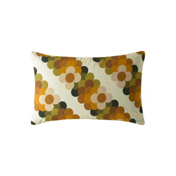 Orla Kiely Retro Flower Stripe Multicoloured Standard Pillowcase