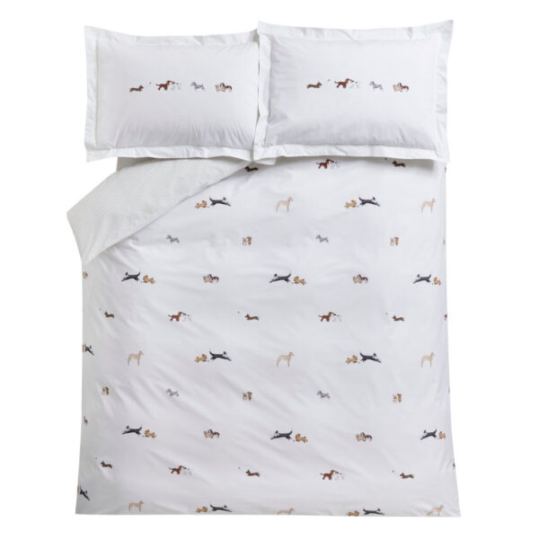 Sophie Allport Doggy Day Care Duvet Cover Set Overhead Image