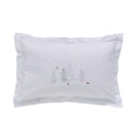 Sophie Allport Snowy Cottage White Pillowcase