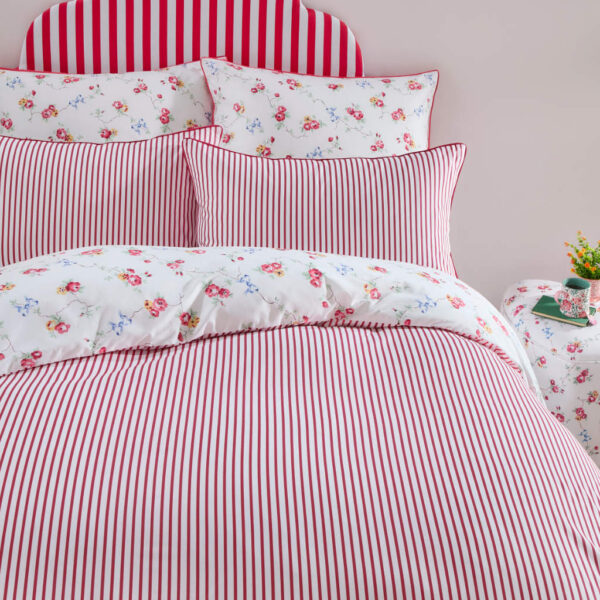 Cath Kidston Rose & Bows Duvet Cover Set Reverse