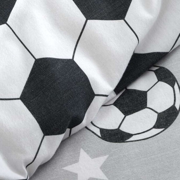 Lansfield Brushed Football Stars Detail Image