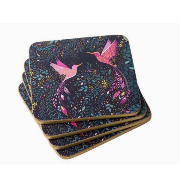 Sara Miller Hummingbird Paradise Coasters