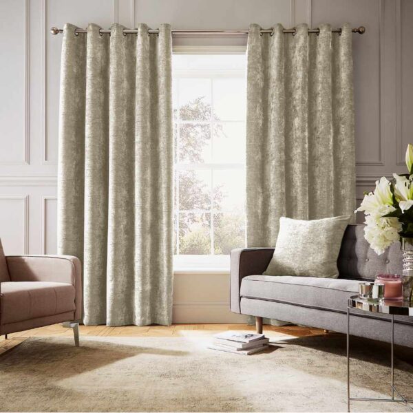 Selene Cream Curtains Main Image