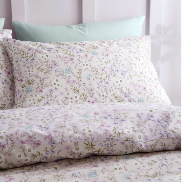 Bianca Ditsy Floral Lilac Pillowcase Image