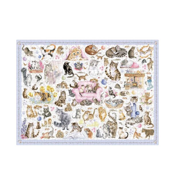 Wrendale Designs Feline Friends Puzzle Image