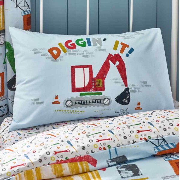 Lansfield Digger Dreams Pillowcase Image