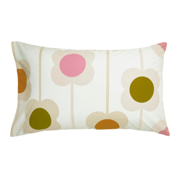 Orla Kiely Abacus Flower Sunrise Pillowcase