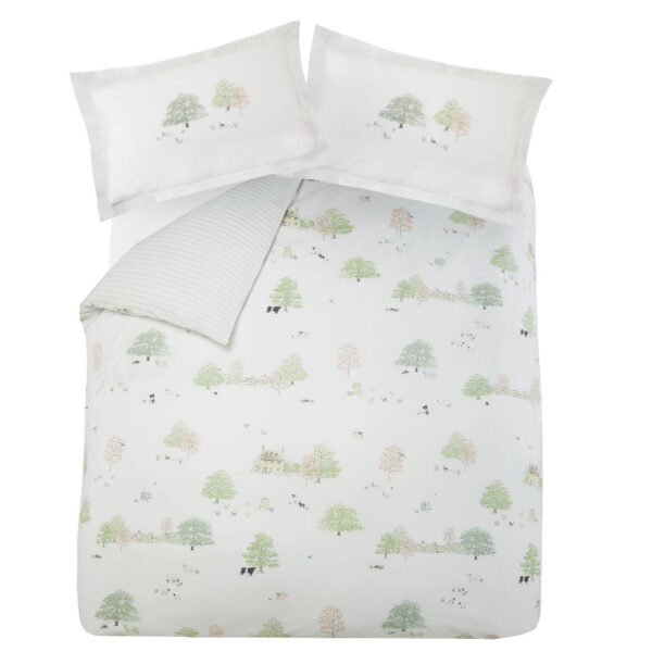 Sophie Allport Spring Cottage Duvet Cover Set Overhead Image