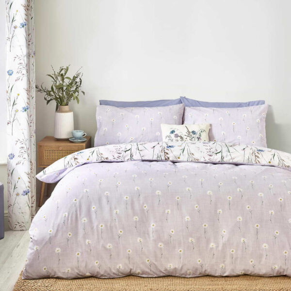 Catherine-Lansfield-Grasmere-Floral-Lilac-Duvet-Cover-Set-Reverse-Image