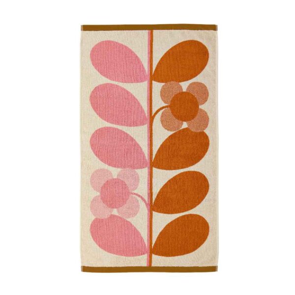 Orla-Kiely-Stem-Bloom-Duo-Blush-Towel