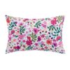 Sara Miller Ditsy Floral White-Deep Mulberry Pillowcase