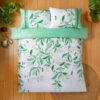 Sara Miller Fern Garden Spring Green Duvet Cover Set Overhead Image