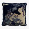 V & A Kyoto Garden Indigo Cushion Image