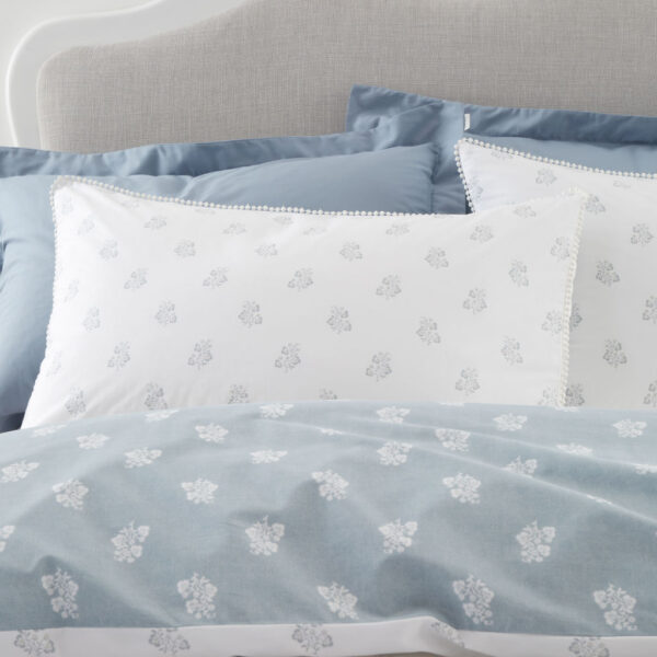 Bianca Esme Floral White Pillowcase Main Image