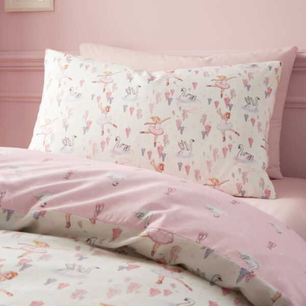 Belle & Boo Childrens Ballerina Bedding Pillowcase Image