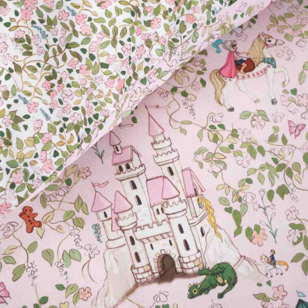 Belle & Boo Childrens Fairytale Bedding Close Up Image