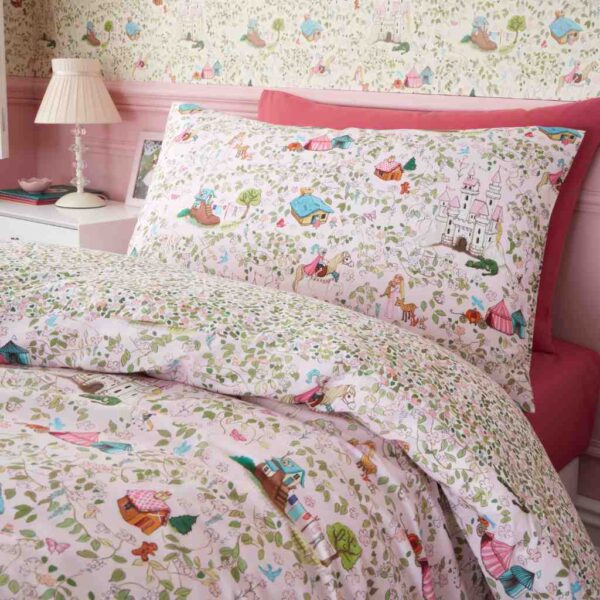 Belle & Boo Childrens Fairytale Bedding Pillowcase Image