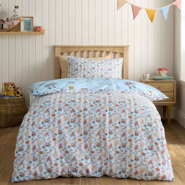 Belle & Boo Childrens Pirate Bedding Reverse Image