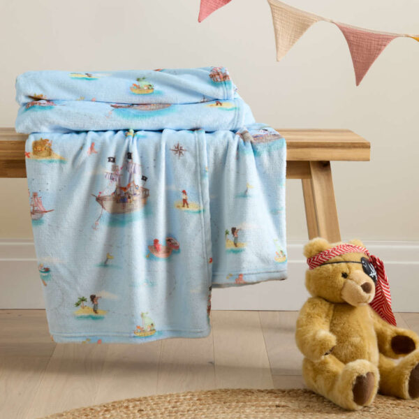 Belle & Boo Childrens Pirate Throw