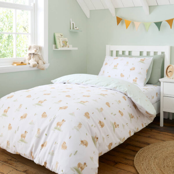Bianca Mini Moo White Bedding Main Image
