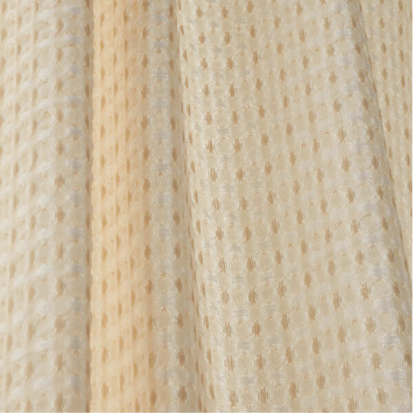 Pineapple Elephant Muscat Waffle Natural Voile Detail Image
