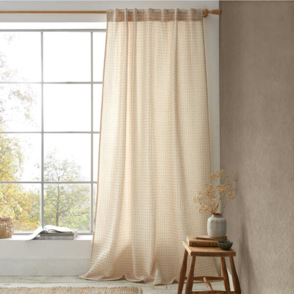 Pineapple Elephant Muscat Waffle Natural Voile Main Image