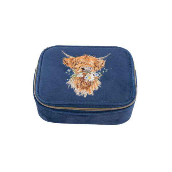 Wrendale Highland Cow Accessory Case Cut Out Image