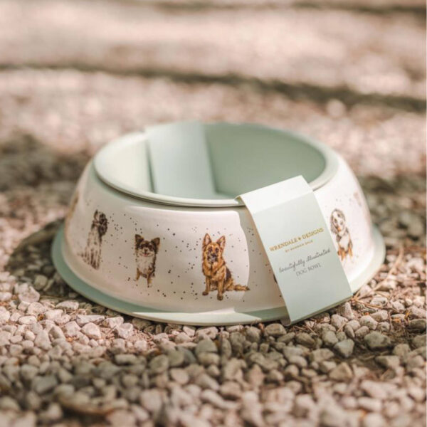 Wrendale Designs Dog Bowl Lifestyle Image