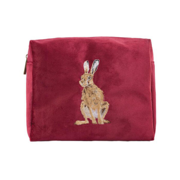 Wrendale Hare Cosmetic Bag Cut Out Image