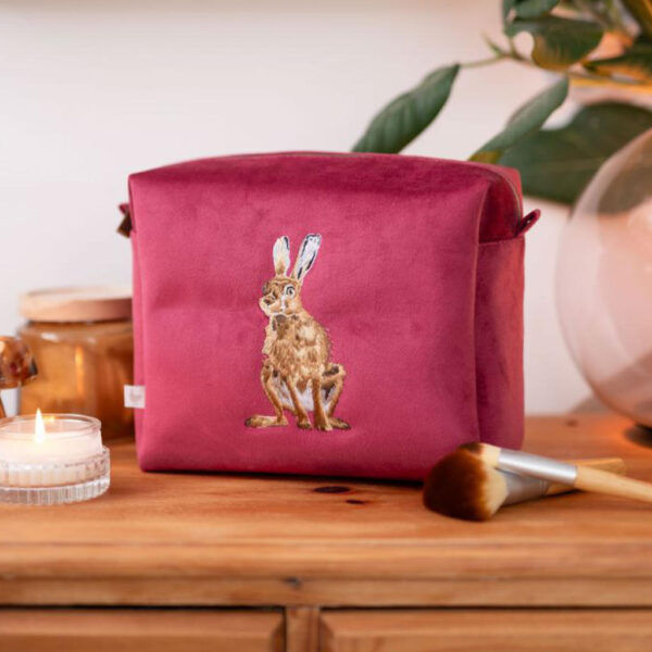Wrendale Hare Cosmetic Bag Main Image