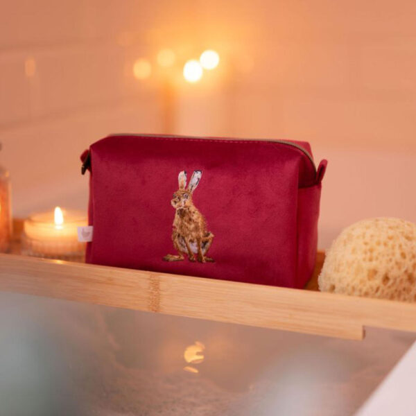 Wrendale Hare Make Up Bag Main Image