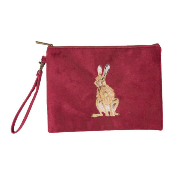 Wrendale Hare Pouch Cut Out Image