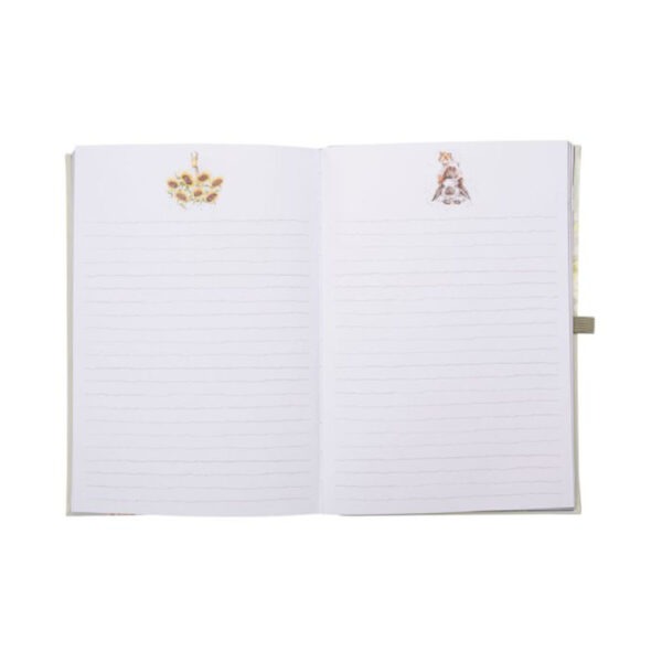 Wrendale Notebook Open Page
