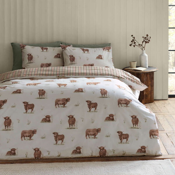 Angus Highland Cow Bedding Lansfield Main Image