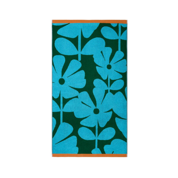 Orla Kiely Blue Lagoon Towel