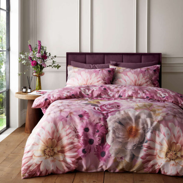 Rosemoor Floral Bedding So Soft RHS x Lansfield Main Image