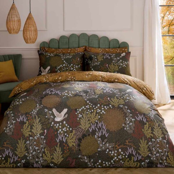 Sara Miller Owl Forest Duvet Cover Set Main Image